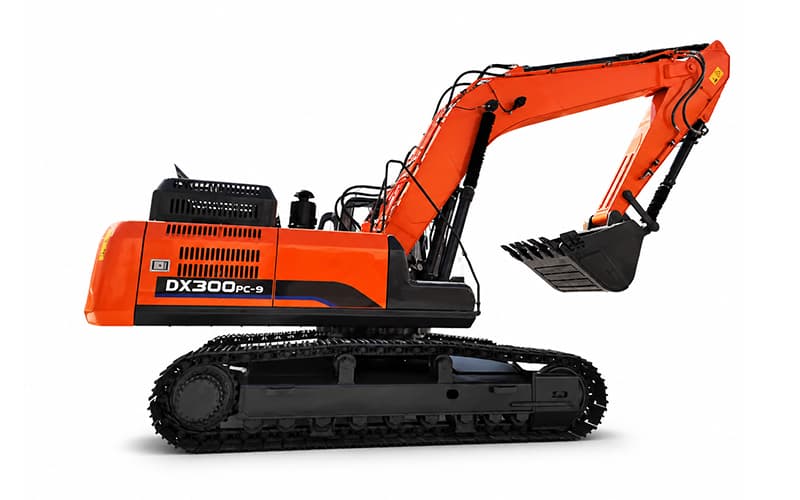 DX300PC-9 ερπυστριοφόρος εκσκαφέας 29,5 τόνων: Υψηλή ισχύς, μεγάλη χωρητικότητα κάδου—Ένας ολοκληρωμένος εξοπλισμός για εξόρυξη και χωματουργικές εργασίες