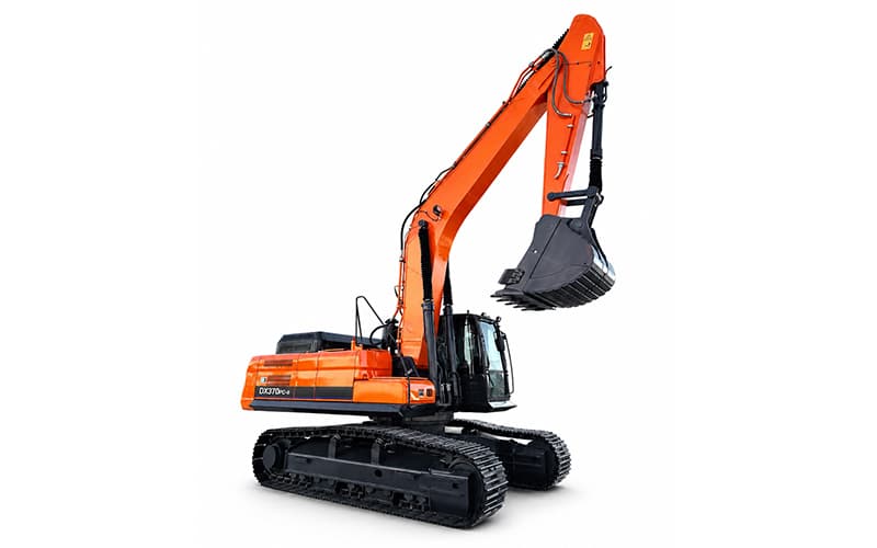 The Nemesis of Hard Rock στο Mining! Ο DX370PC-9 (εκσκαφέας 35,6 τόνων): Καθαρίστε ένα ολόκληρο τμήμα νάρκης σε μια μέρα.