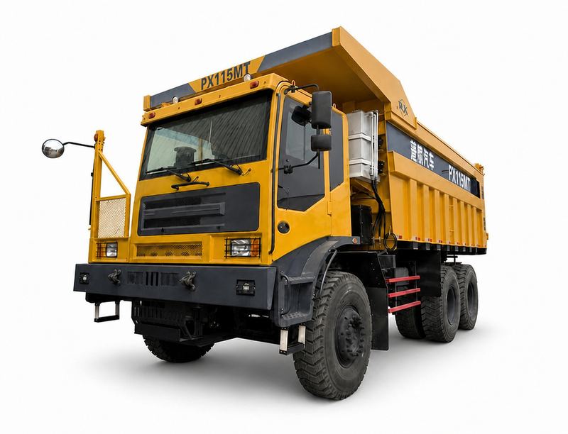 PX115 Ανατρεπόμενο φορτηγό εξόρυξης εκτός δρόμου 80 τόνων